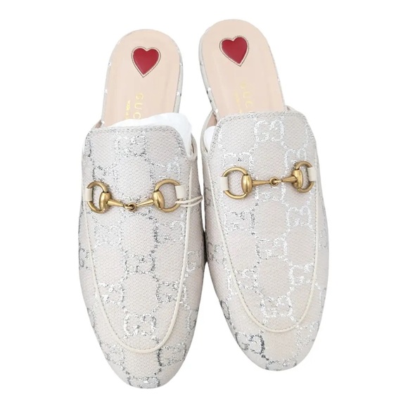 Gucci Princetown Mules- jacquard logo size 37 - Picture 5 of 5